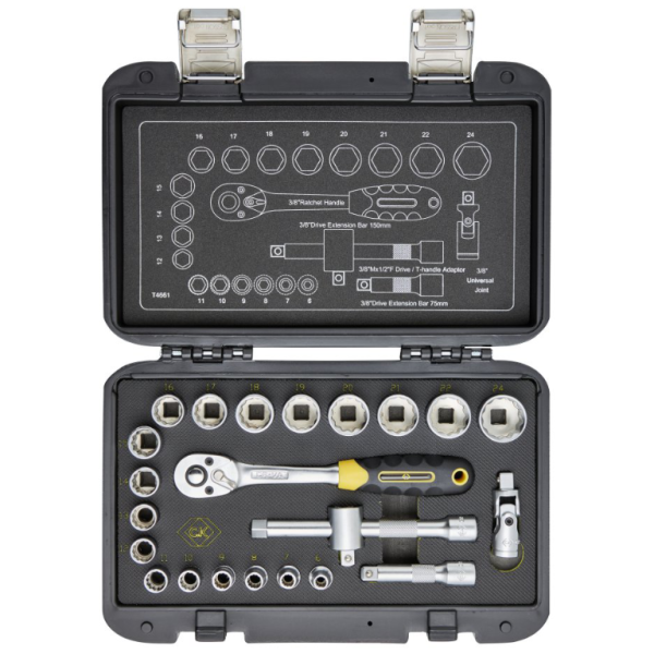 CK T4661 3/8in Sure Drive Skt Set 23 Pce - Image 2