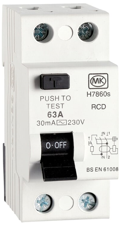 RCD, DP Class AC, 2 Module