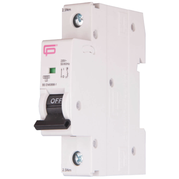 FuseBox MT06C321 MCB SP Type C 32A 6kA
