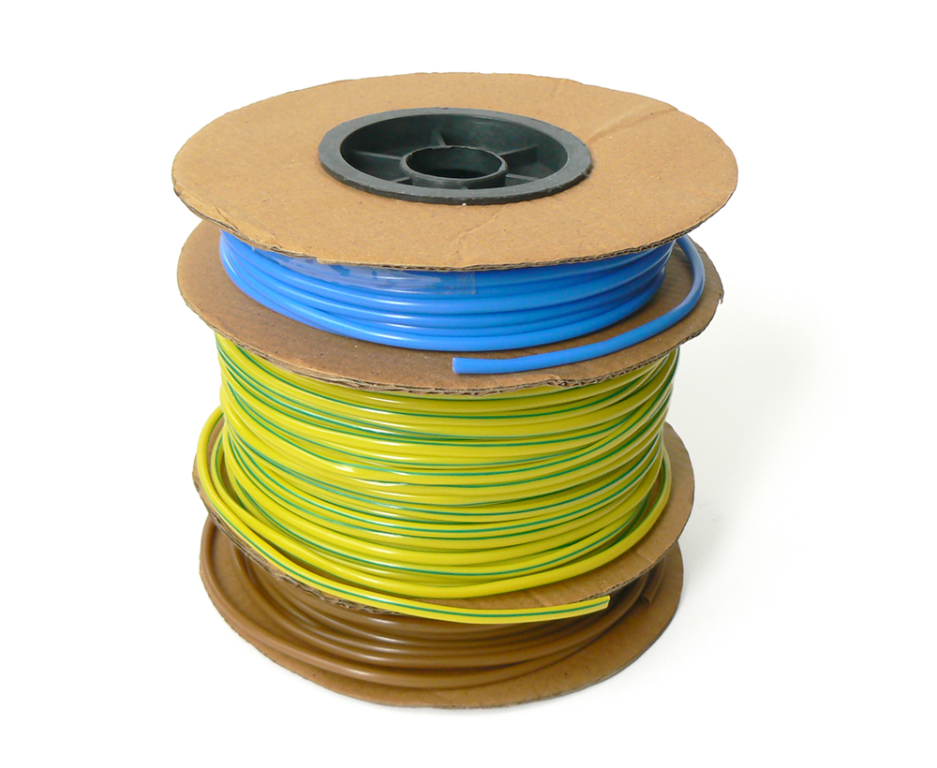 Sleeve, Drum of 60m Green/Yellow, 20m Brown & 20m Blue