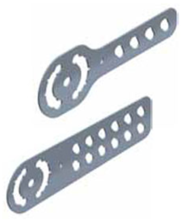 Plate, Riser Dropper Vertical Megaband, for Cable Ladder