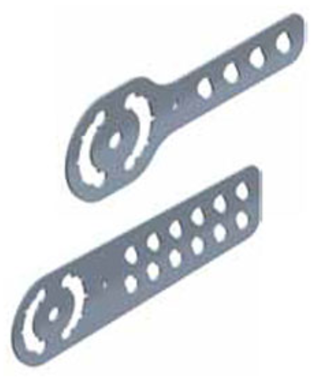 Plate, Riser Dropper Vertical Megaband, for Cable Ladder