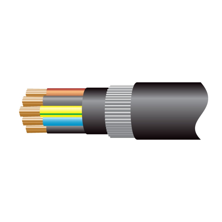 CABLE 4.0MM 5CORE LSF/SWA (1M)