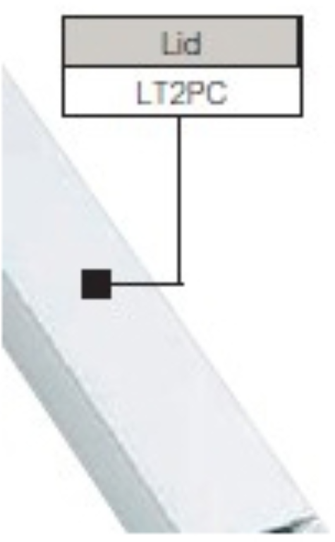 Lid, Lighting Trunking
