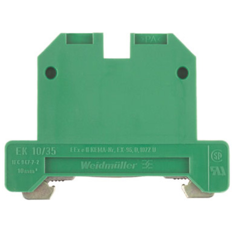 Terminal, PE EK10/35 Screw Connection