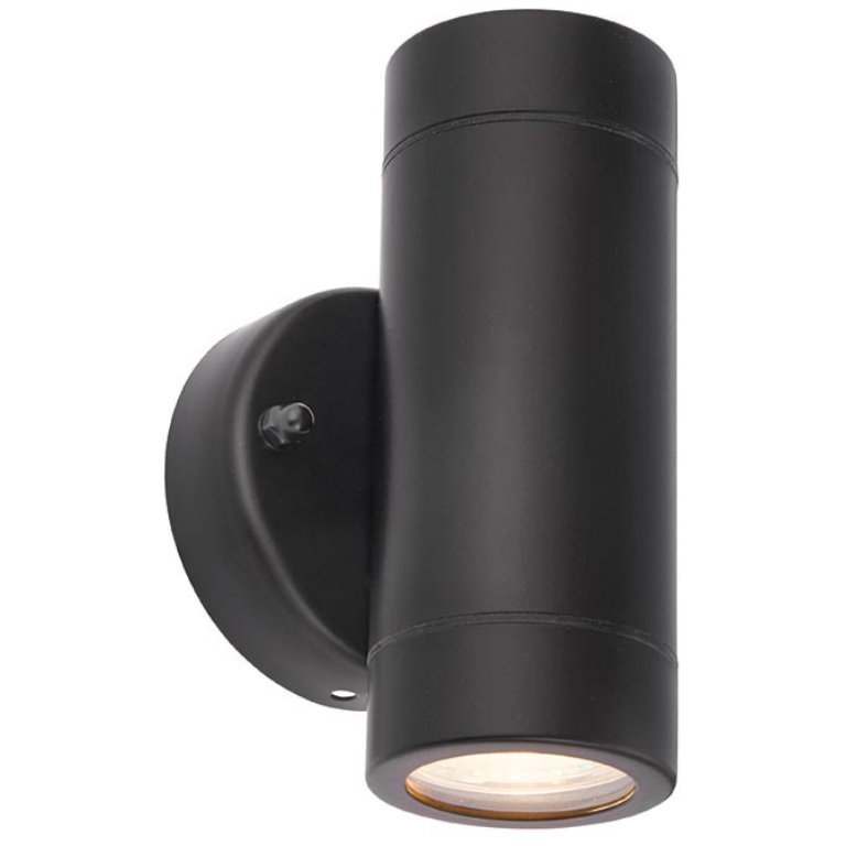 Wall Light, Palin 2 Light IP44, c/w Clear Glass