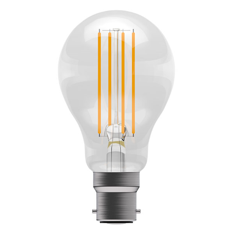 Lamp, LED Filament B22 BC, GLS Shape Dimmable Clear