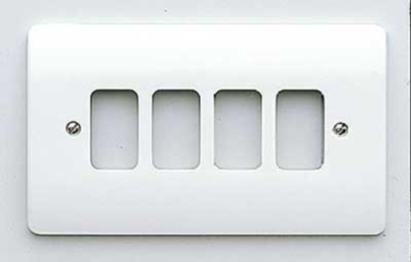 Frontplate, 4 Module