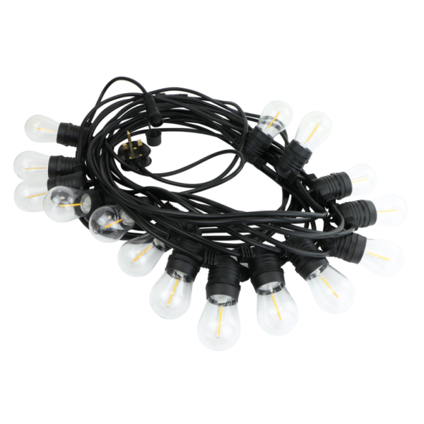Luminaire, Outdoor Festoon Kit, c/w Lamps