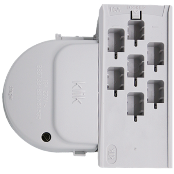 Ceiling Rose, 7 Pin Plug-In