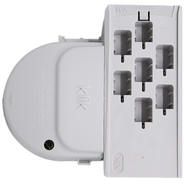 Ceiling Rose, 7 Pin Plug-In