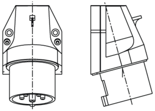 Appliance Plug, Surface 2P+E IP44