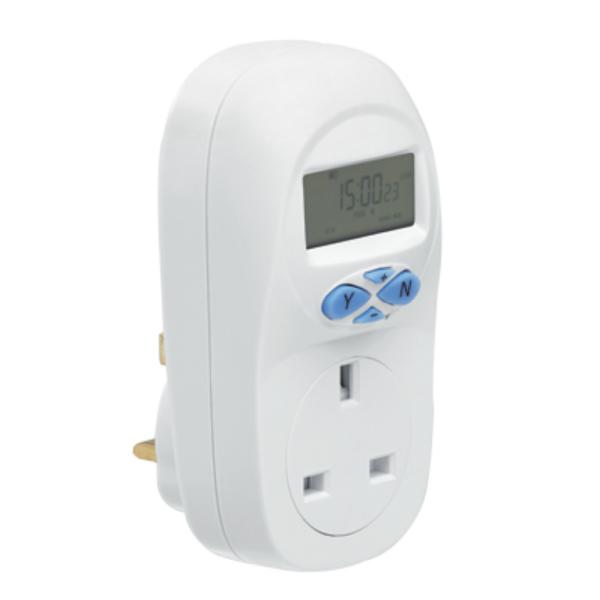 Timer, 7Day Digital Electronic Plug In