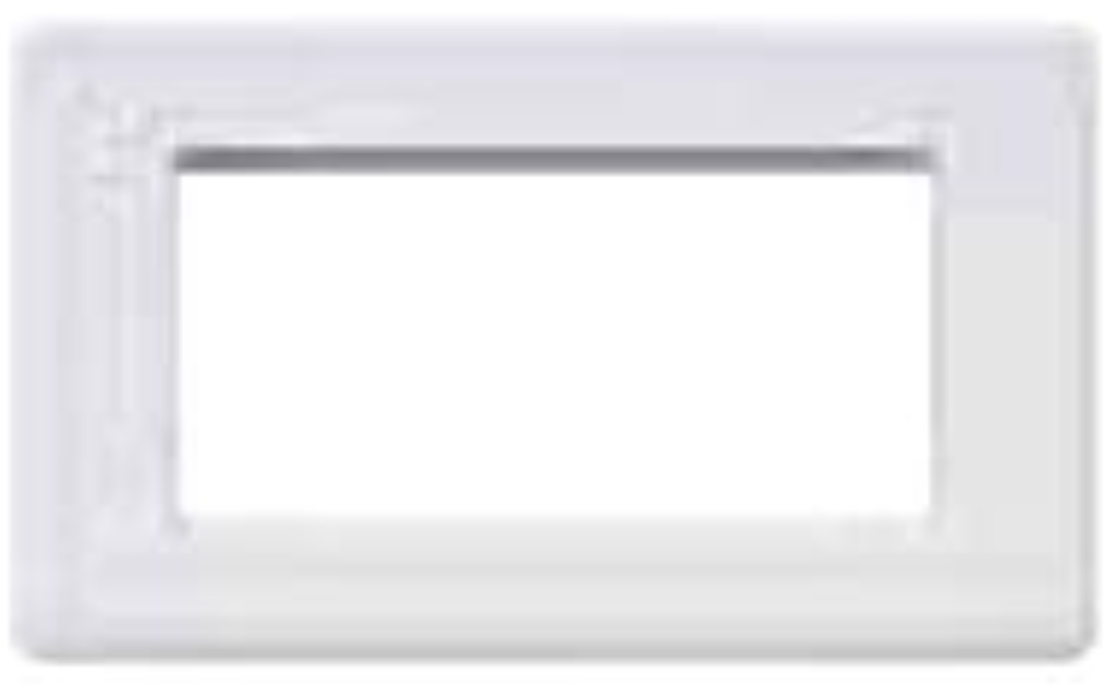 Frontplate, 4 Module 100x50mm Euro Frame