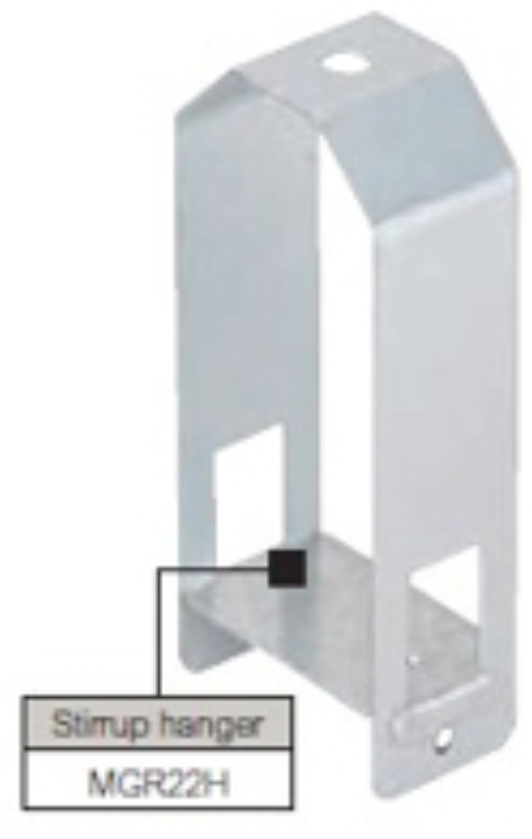 Hanger, Stirrup c/w 10mm Hole