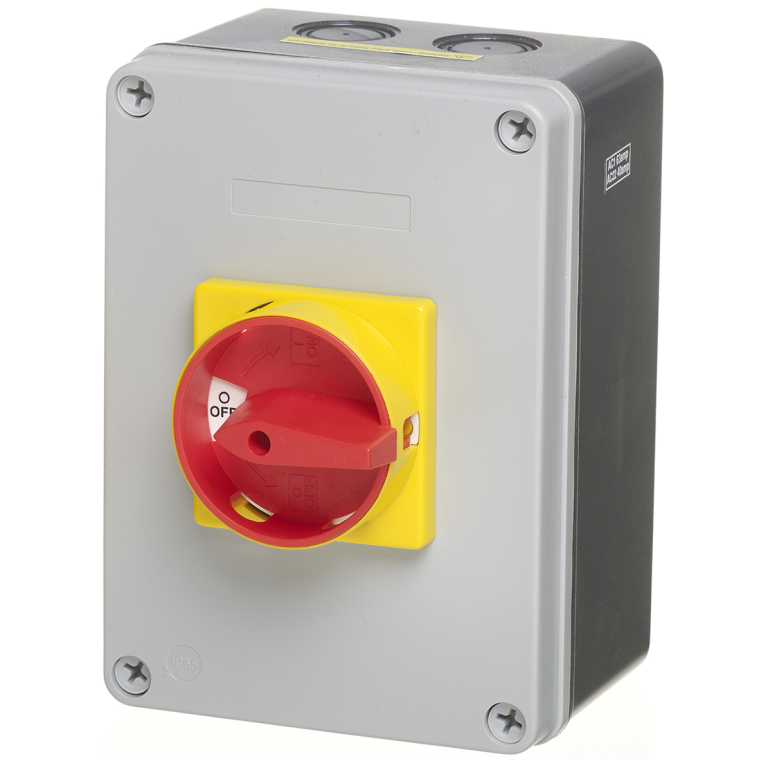 Isolator, Enclosed Rotary 4P IP65