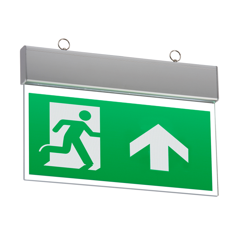 Exit Sign, Emergency LED 3hrNM Ceiling Mounted, IP20