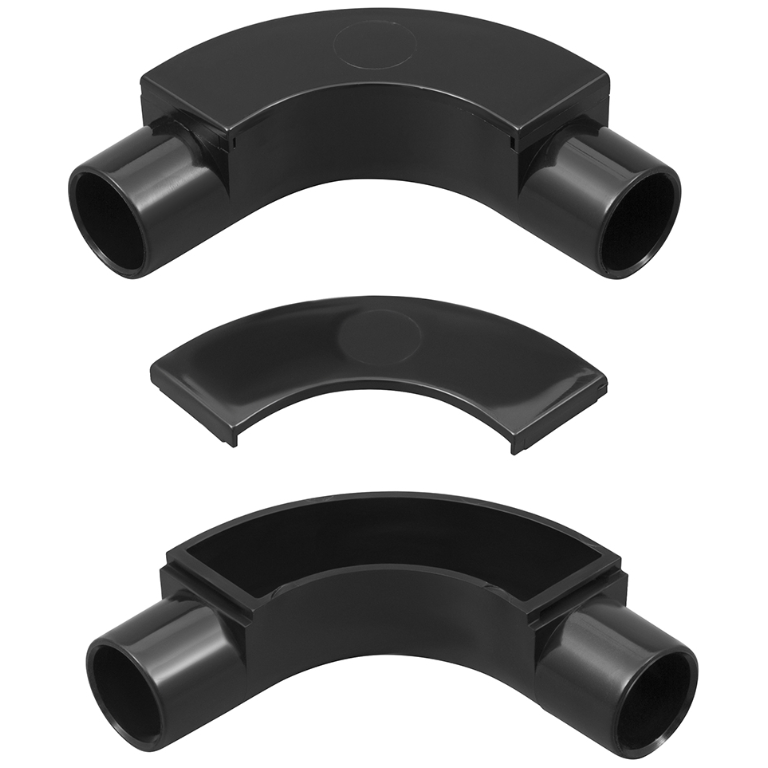 MT 25MM INSPEC BEND BLK