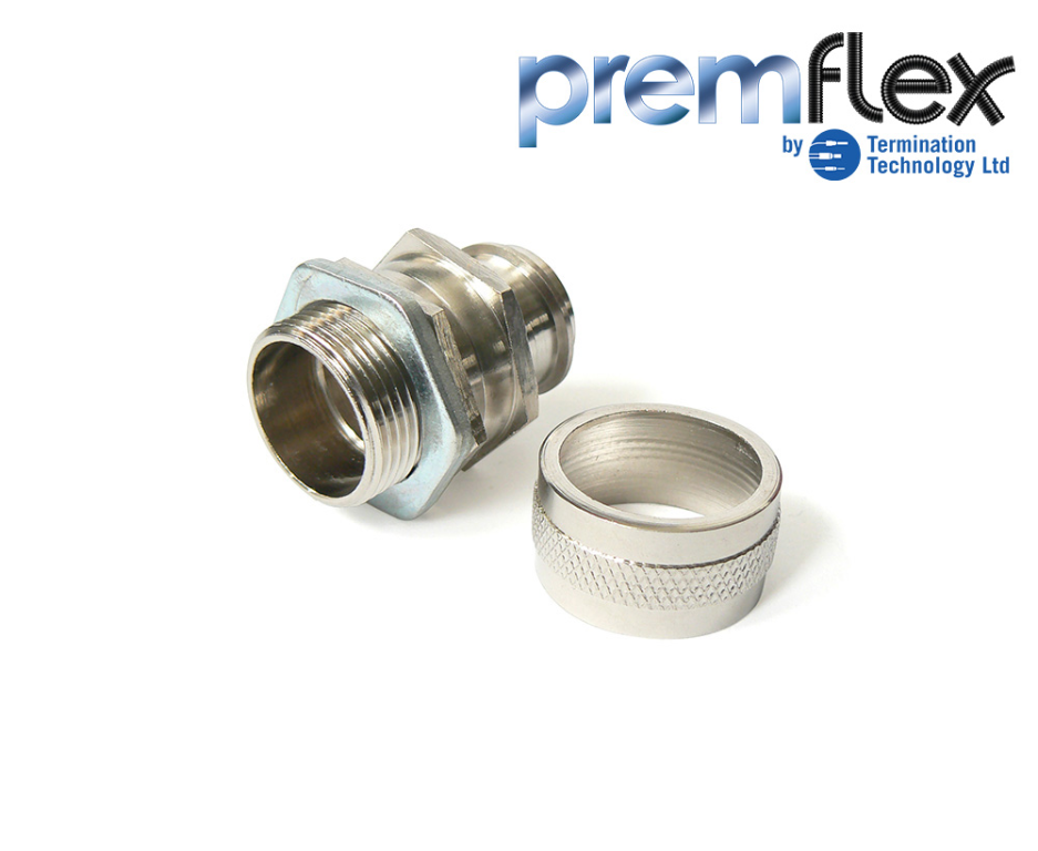Gland, Swivel c/w Locknut Pack=10, for Bare&Coated Galv Conduit