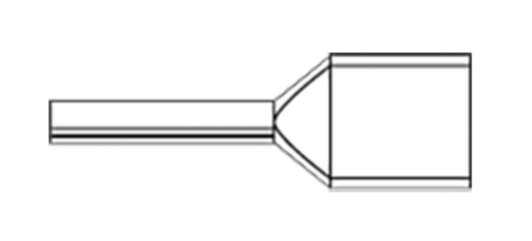 Ferrule, Twin Insulated Bootlace