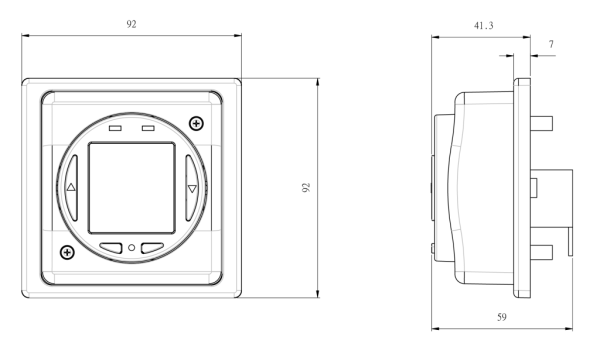 Timeswitch, 24hr/7Day Compact General Purpose, c/w Voltage Free Contacts - Image 3