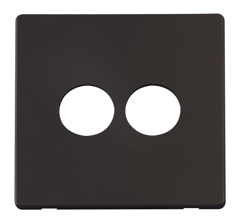 Frontplate, 2 Gang Toggle Switch