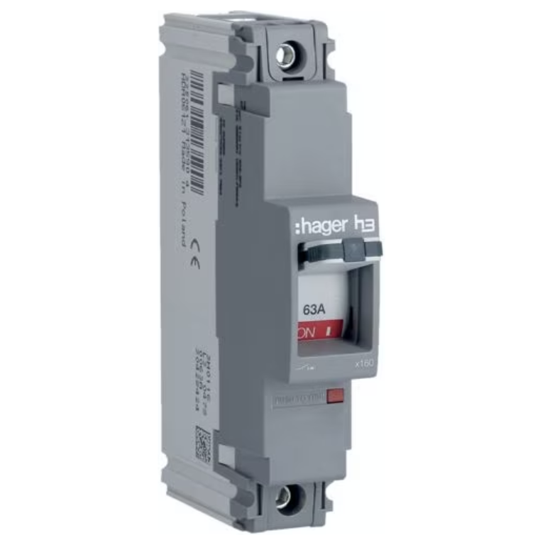 HAGER HDA061Z MCCB SP 63A 18KA