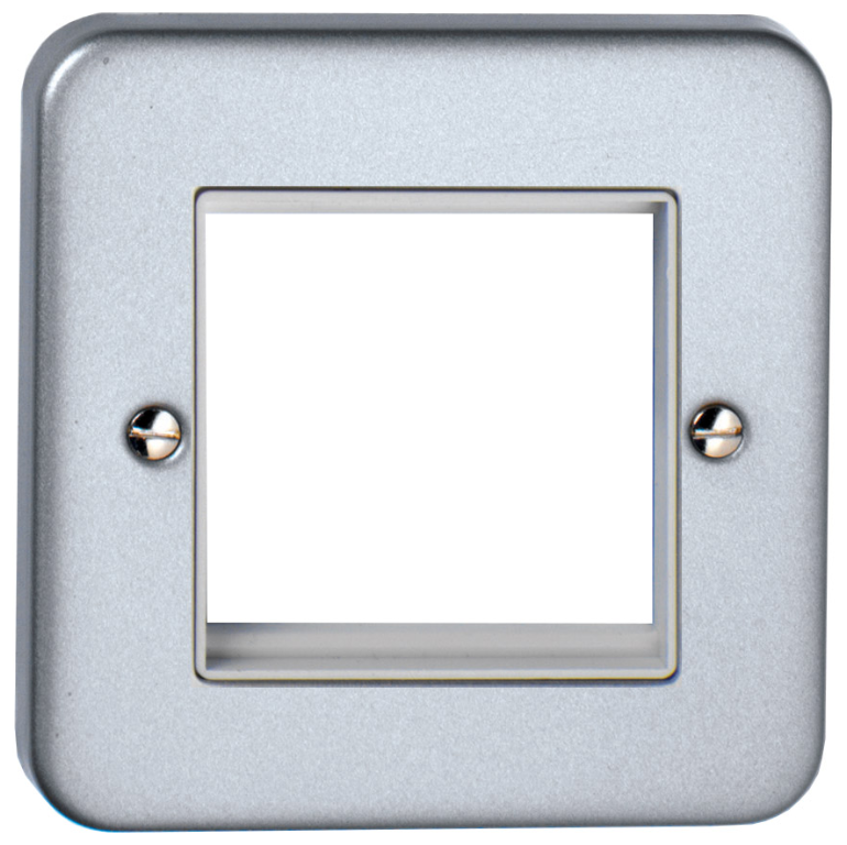 Data Plate, 1 Gang 2 Module