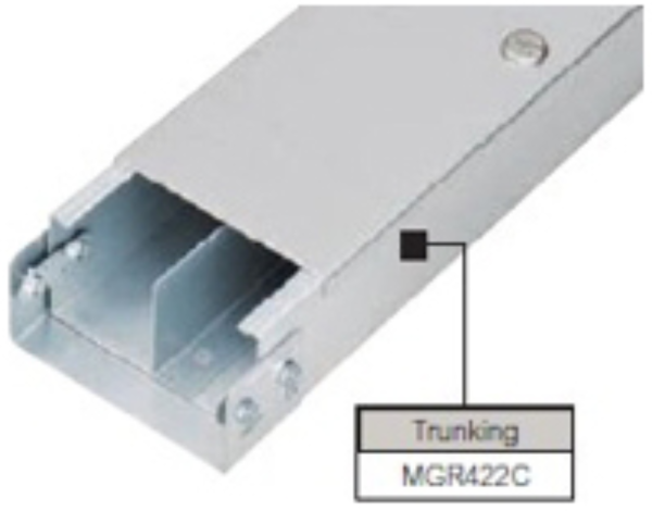 Coupler, Trunking U Shape IP30/IP4X, c/w Screws