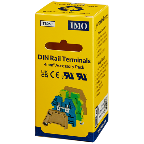Terminal Block, DIN Rail Accessory Pack
