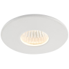 Luminaire, LALO Recessed LED 3000K IP44, c/w Clear Acrylic Diffuser