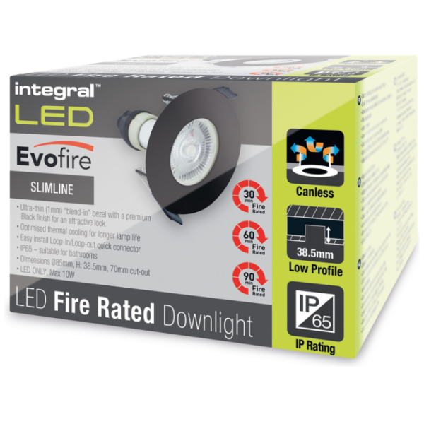 Downlight, Fire Rated Round IP65, c/w GU10 Holder - Image 2