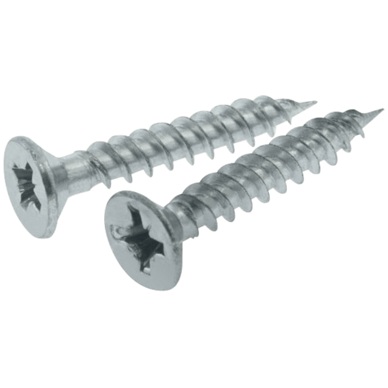 Screw, Twin Thread Countersunk Posi, Pack of 100