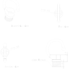 METPRO - MH1G 20MM GALV MALE HOOK - Image 2