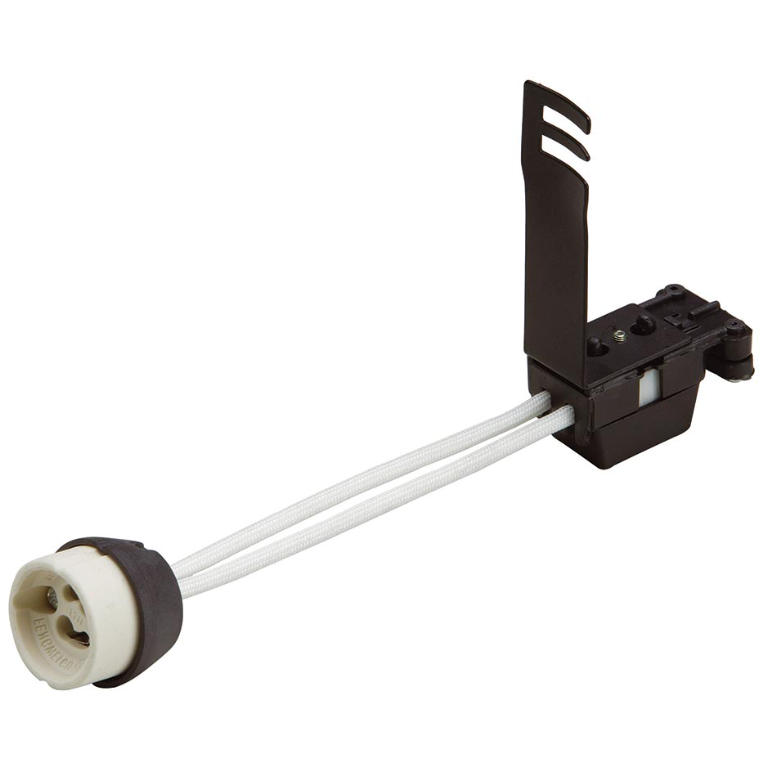 Lampholder, GU10 c/w Stirrup Bracket &, Covered Terminal Block