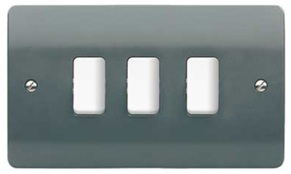 Frontplate, 3 Module