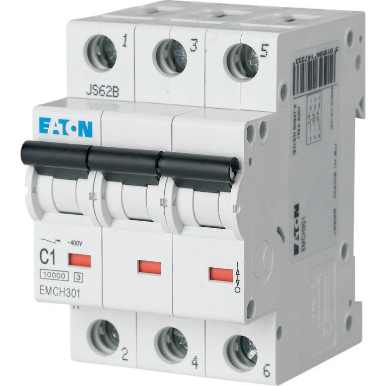 Eaton 25A Type C TP MCB