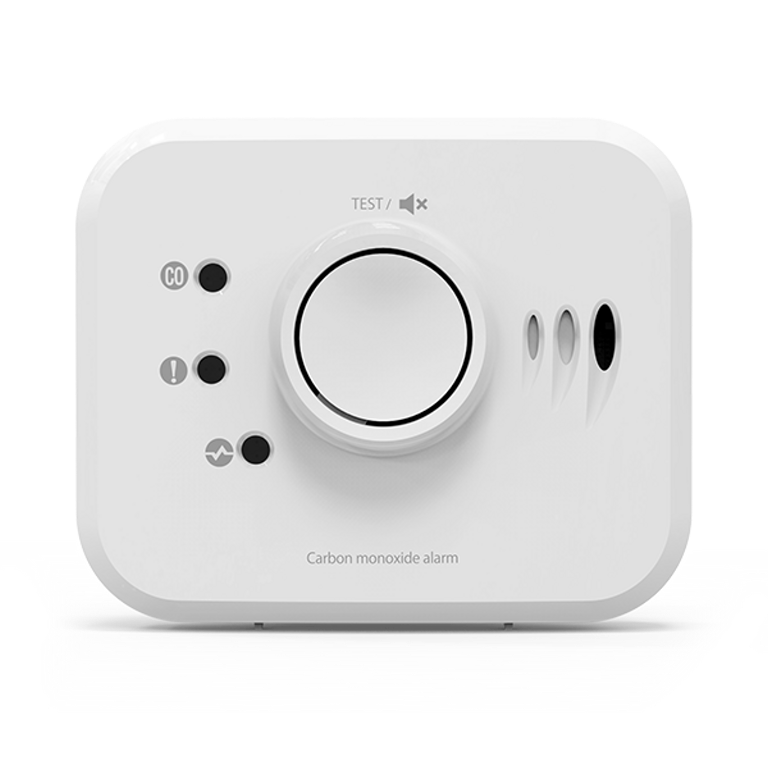 Carbon Monoxide Alarm, 10 Year Battery, Smart RF Ready