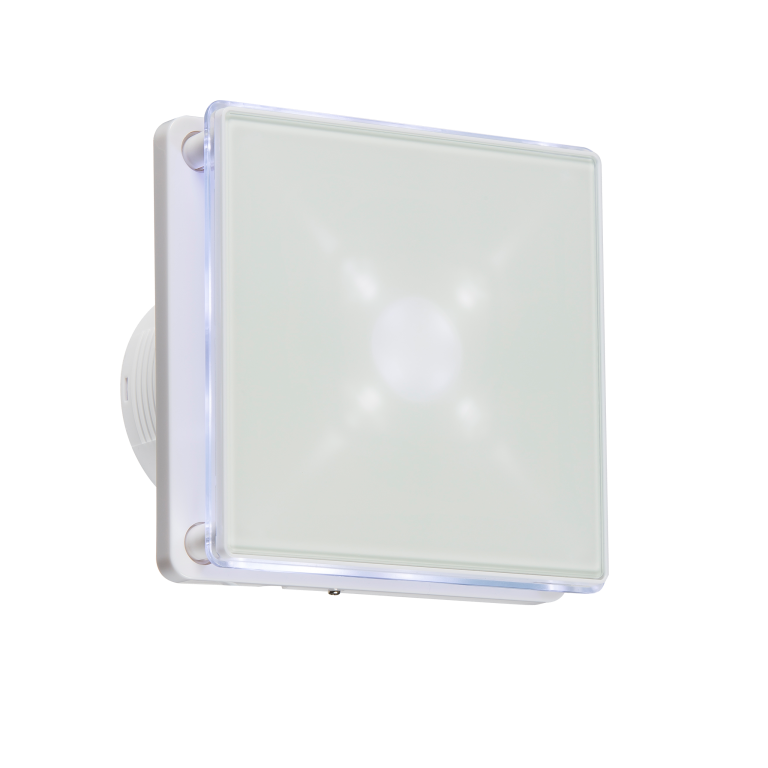 Fan, Extractor c/w Overrun Timer, LED Backlit