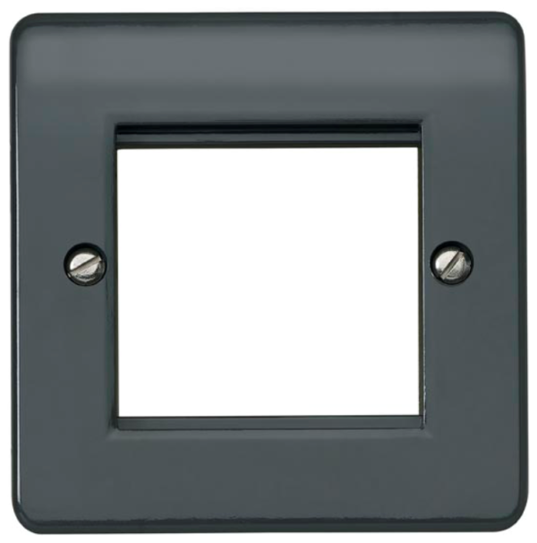 Frontplate, 2 Module Euro