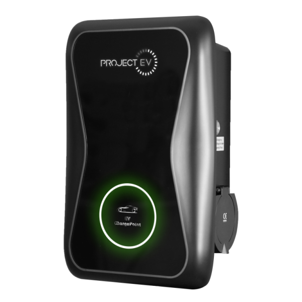 Charger, Pro Earth 1Phase Wall Mounting IP65, NO Earth Spike c/w Socket & RCD Mon - Image 2
