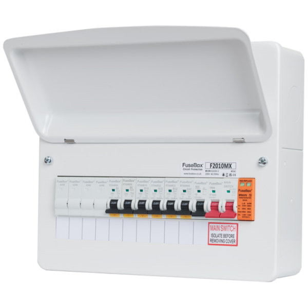 FuseBox F2010MX Con/Unt 10-Way SPD 100A
