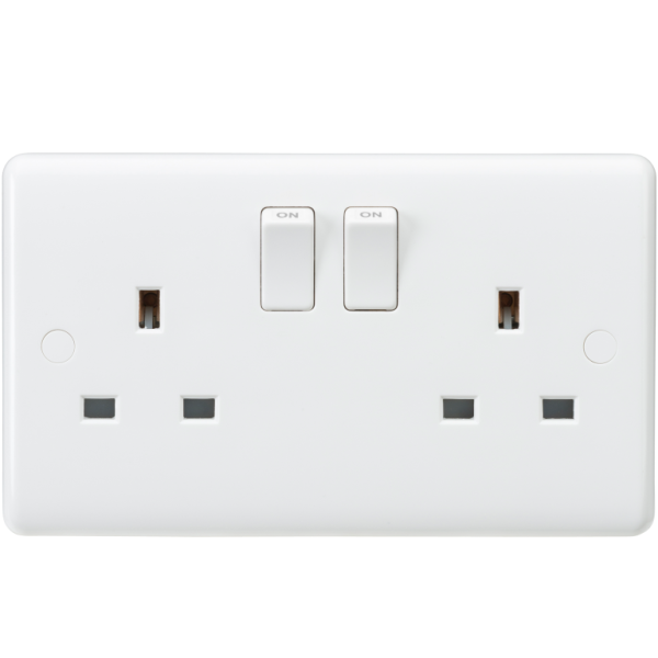 Socket, 2 Gang DP Switched