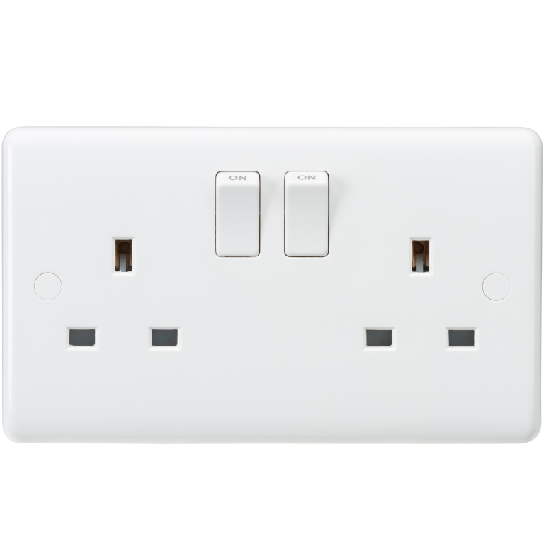 Socket, 2 Gang DP Switched