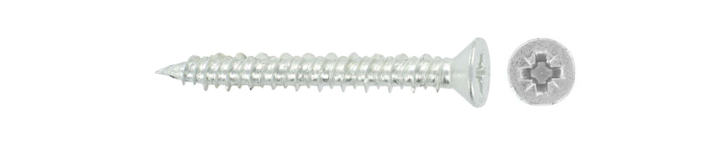 Screw, Concrete Direct Fire Reg, Pk=1000