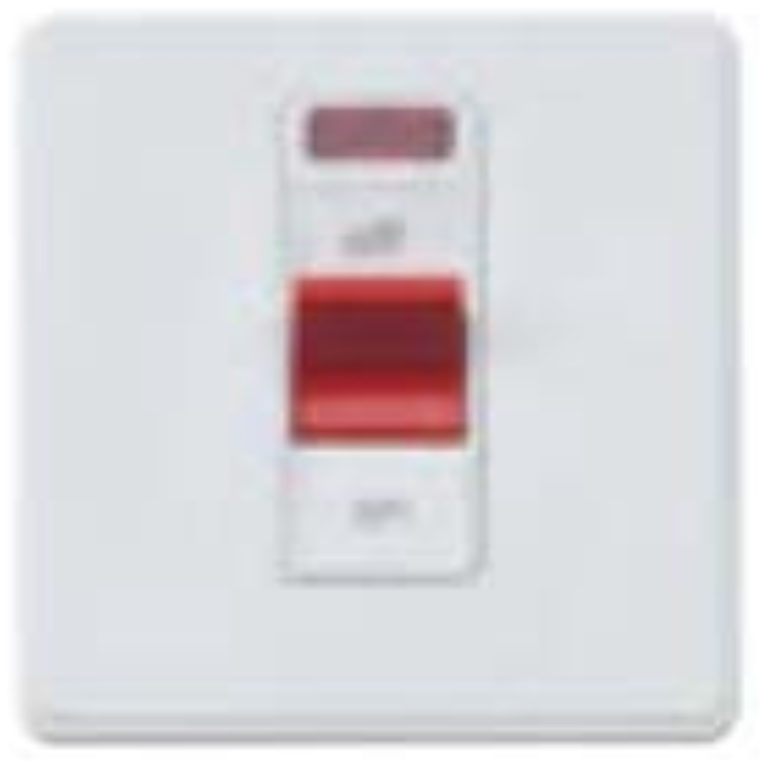 Switch, 1 Gang DP c/w Neon