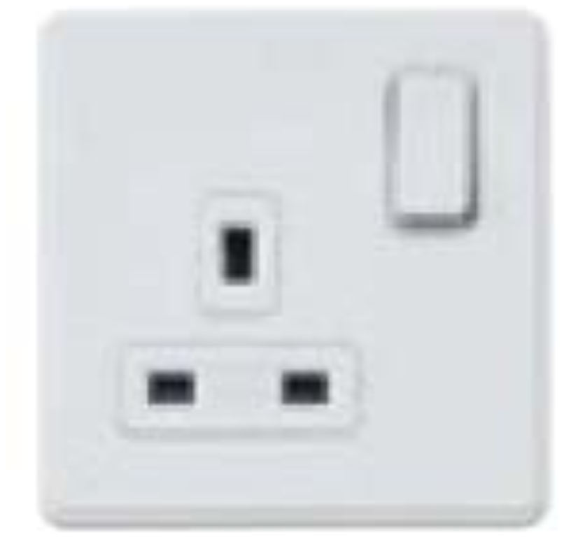 Socket, 1 Gang DP Dual Earth Switched