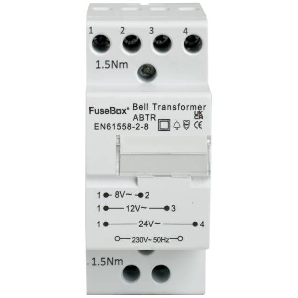 FUSEBOX ABTR BELL TRANSFORMER 8/12/24V - Image 2