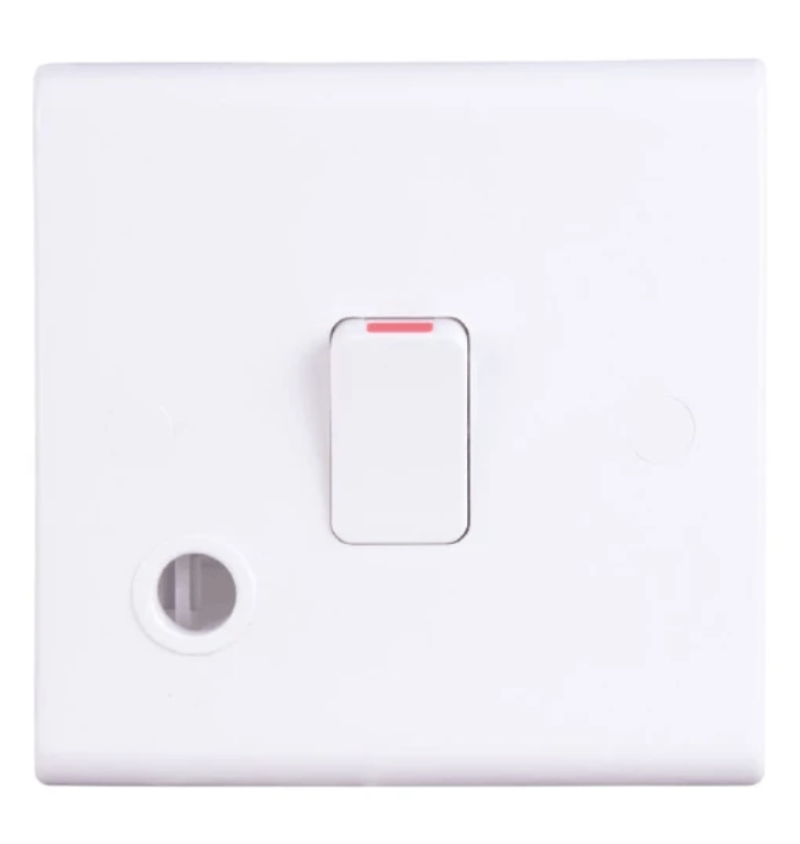Deta S1392 Switch c/w Flex Outlet 20A