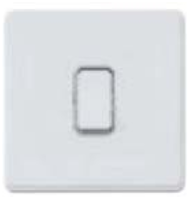 Frontplate, 1 Module for 1 Gang 20A Switch